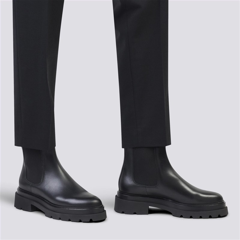 santoni boots & bottines Boots Urbana Détails : Élastique -Détails ...