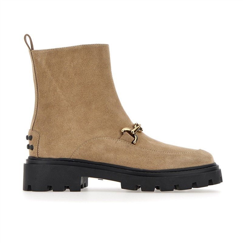 tod's boots & bottines Boots Plateau Détails : Bijoux -Semelles: Go...