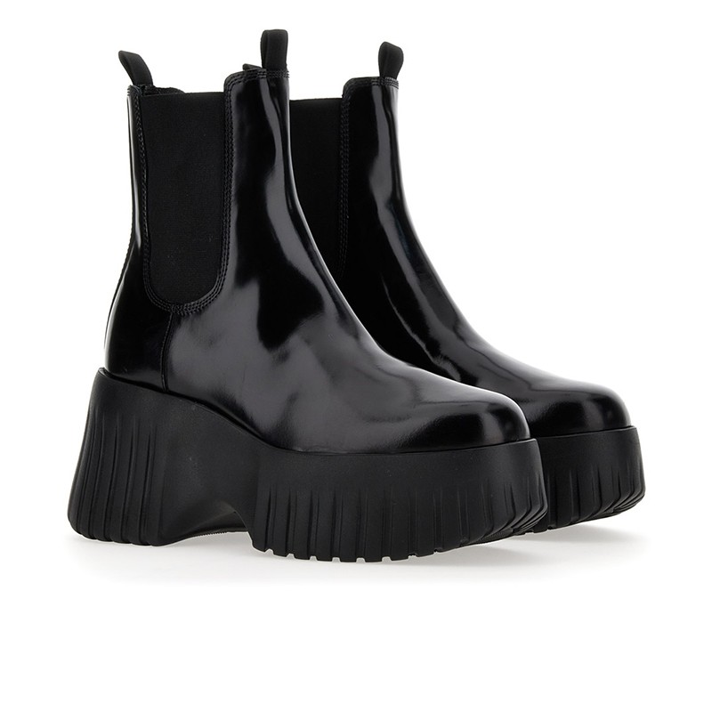 hogan boots & bottines Boots H-stripes Détails : Élastique -Détails...