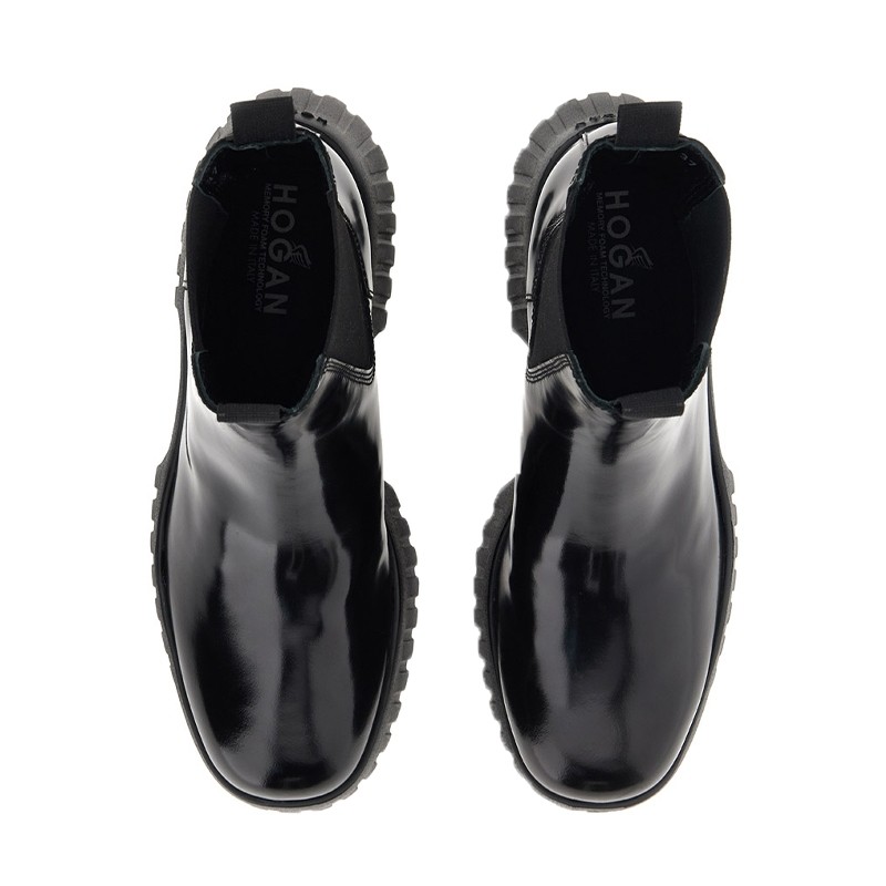 hogan boots & bottines Boots H-stripes Détails : Élastique -Détails...