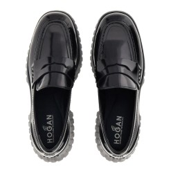 hogan mocassins et slip-on Mocassins Stripes Détails : Oversize -Se...