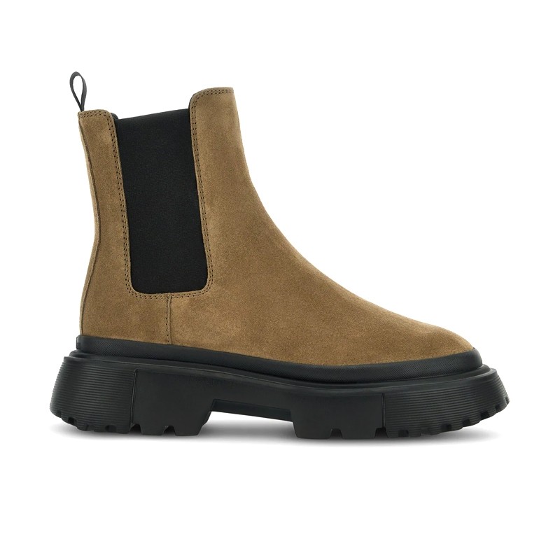 hogan boots & bottines Boots Chelsea Détails : Élastique -Semelles:...