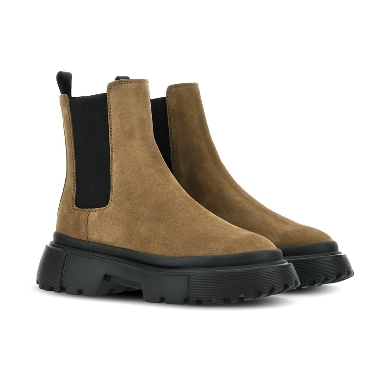 hogan boots & bottines Boots Chelsea Détails : Élastique -Semelles:...