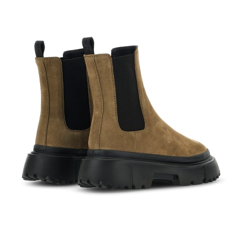 hogan boots & bottines Boots Chelsea Détails : Élastique -Semelles:...