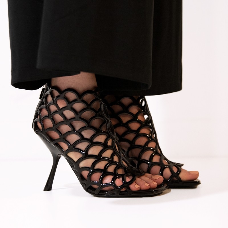 sergio rossi sandales sandales mermaid t10 Détails : Motifs -Semell...