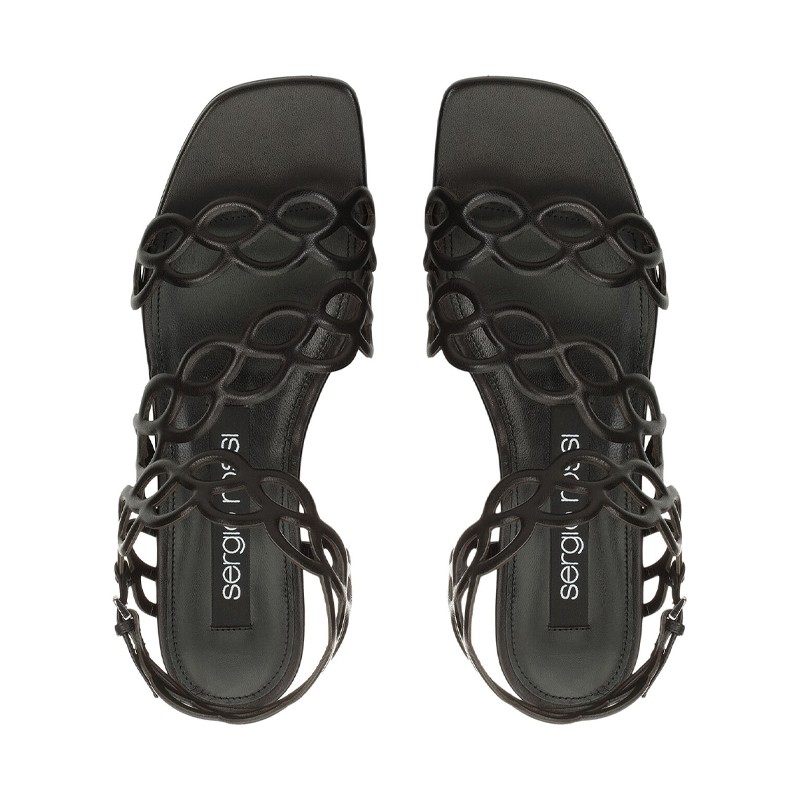 sergio rossi sandales Sandales Mermaid Détails : Motifs -Semelles: ...