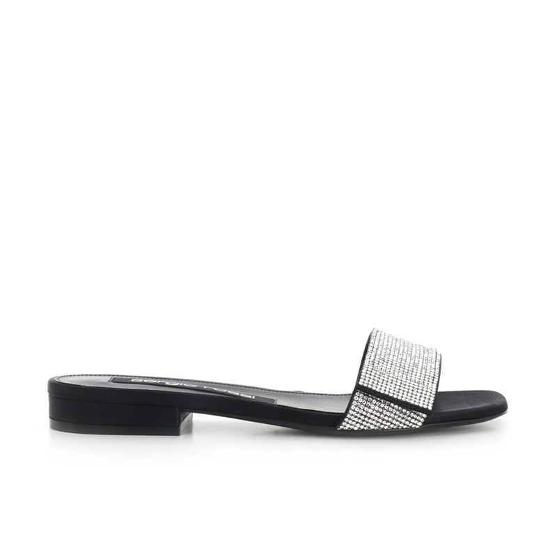 sergio rossi sandales Mules Flat Détails : Bijoux -Détails : Mules ...