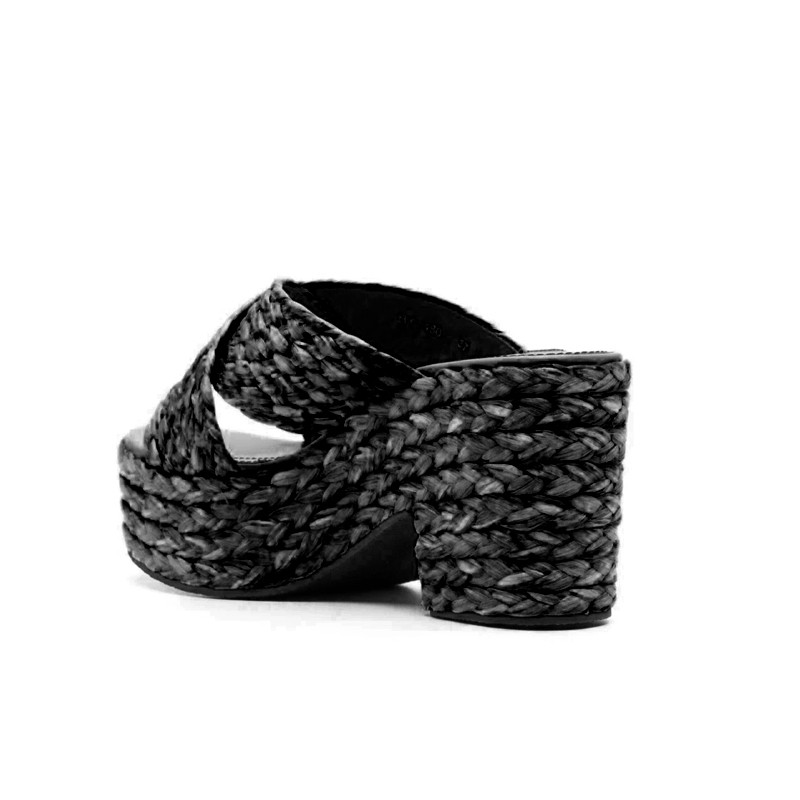 sergio rossi sandales Compensés Sabot Détails : Mules -Détails : Tr...