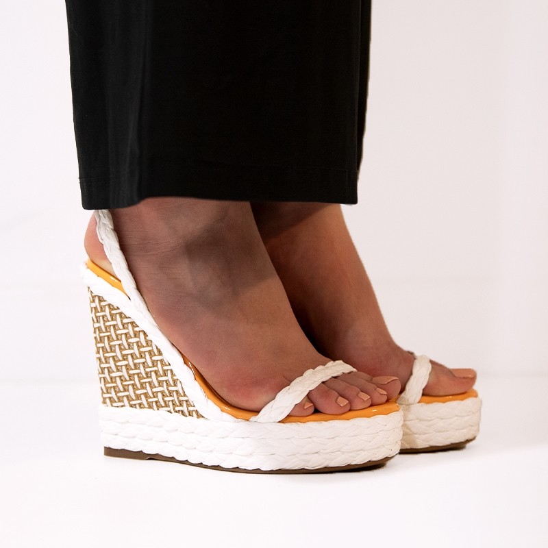 sophia webster sandales Sandales Miranda Détails : Tressées -Semell...