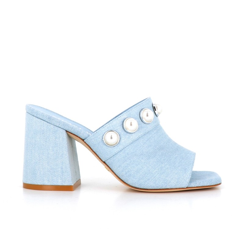 stuart weitzman sandales Mules Portia Détails : Bijoux -Détails : M...