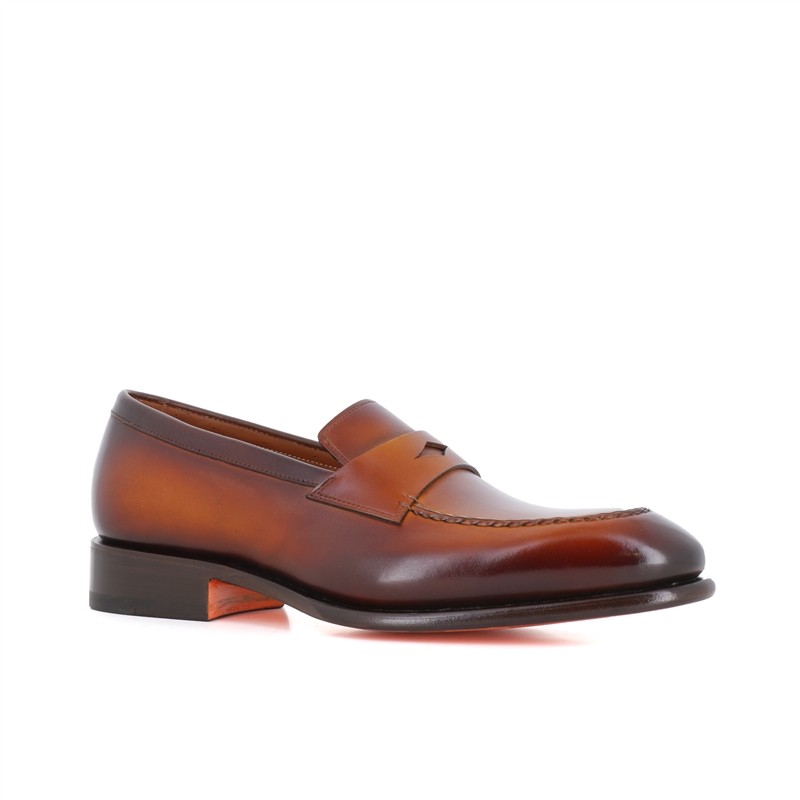 santoni mocassins et slip-on Mocassins 18740 Semelles: Cuir -Matièr... santoni mocassins et slip-on Mocassins 18740 Semelles: Cuir -Matièr...