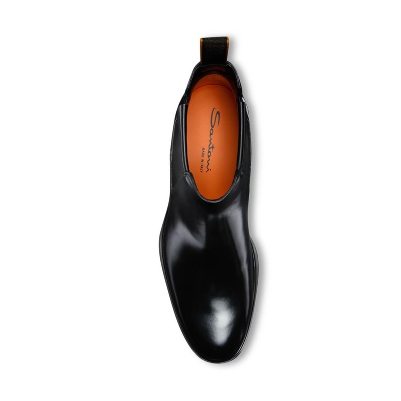 santoni boots et bottillons Boots Easy Semelles: Gomme -Matières: C... santoni boots et bottillons Boots Easy Semelles: Gomme -Matières: C...