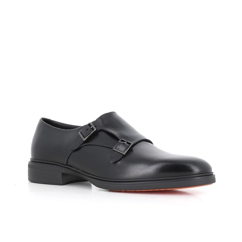 santoni chaussures à boucles Double-Boucles Easy Semelles: Gomme -M...