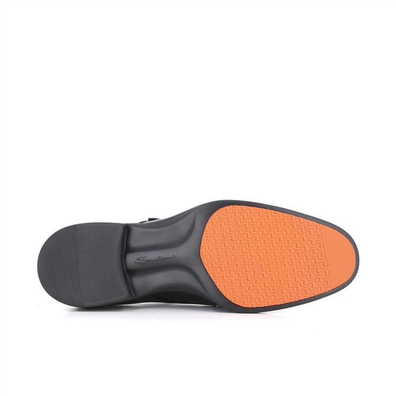 santoni chaussures à boucles Double-Boucles Easy Semelles: Gomme -M...