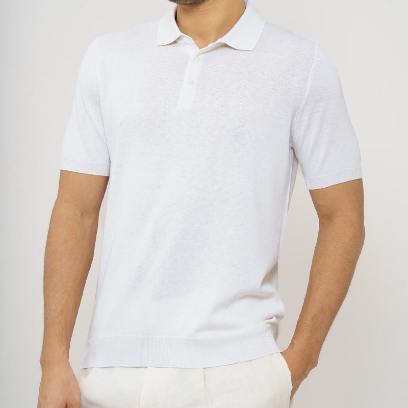 ferrante polos Polo Matières: Coton -Couleurs: Blan