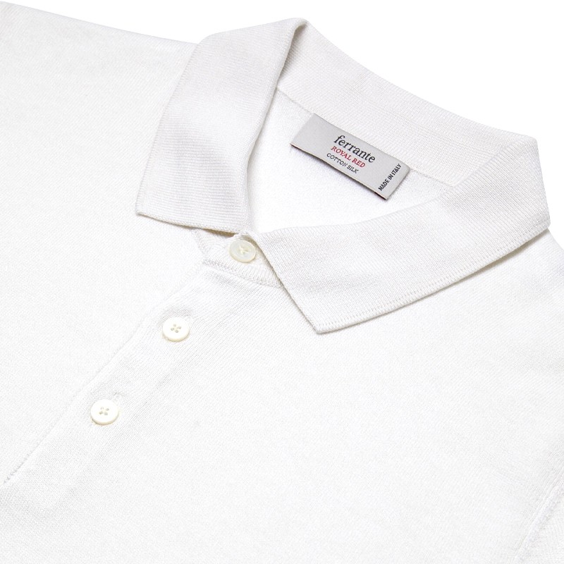 ferrante polos Polo Matières: Coton -Couleurs: Blan