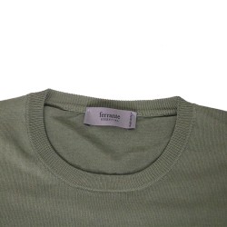 ferrante pulls & gilets Pull Matières: Coton -Couleurs: Ver