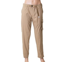 white sand pantalons Pantalon Cargo Matières: Tissu -Couleurs: Beig
