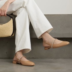 stuart weitzman ballerines Slingback Flat Stefanie Détails : Bijoux...