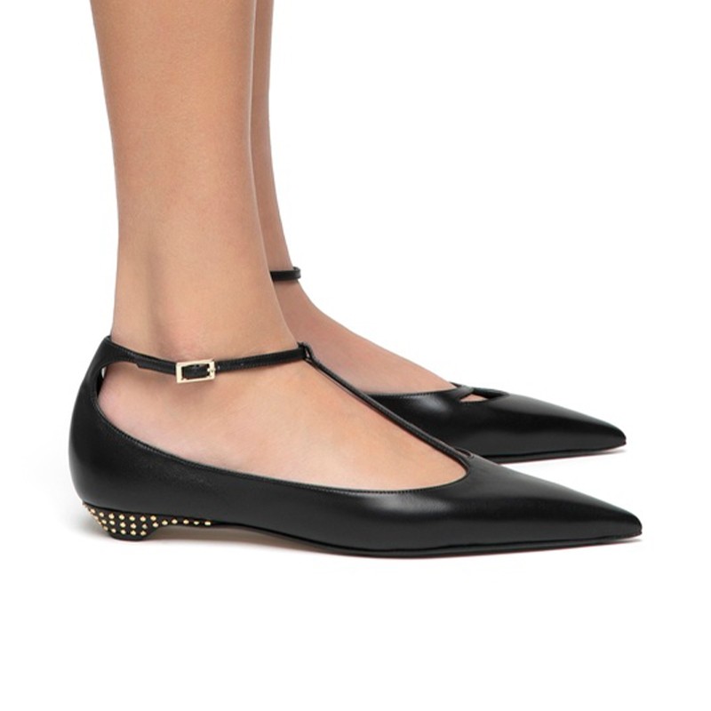 alevi ballerines Ballerines Lalai Détails : Cloutées -Semelles: Cui...