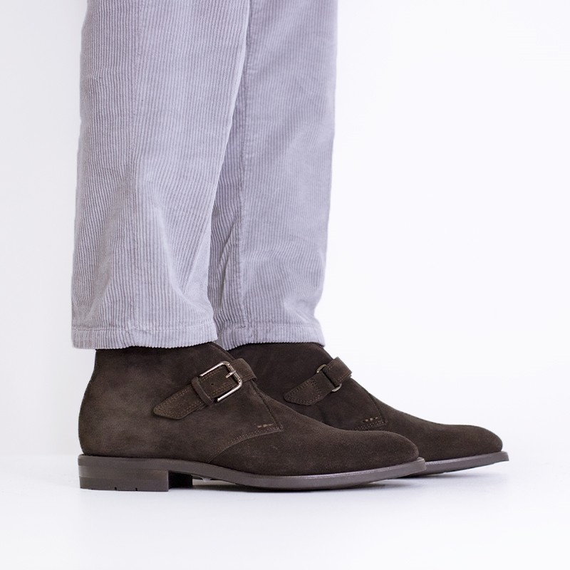 heschung boots et bottillons Boots Chêne Semelles: Gomme -Matières:...