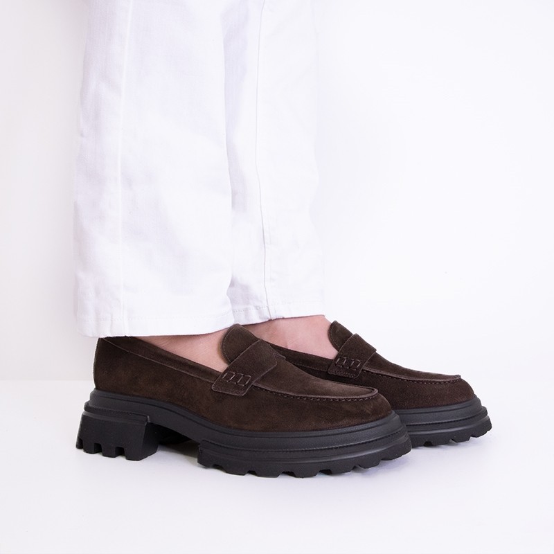 hogan mocassins et slip-on Mocassins H674 Détails : Oversize -Semel...