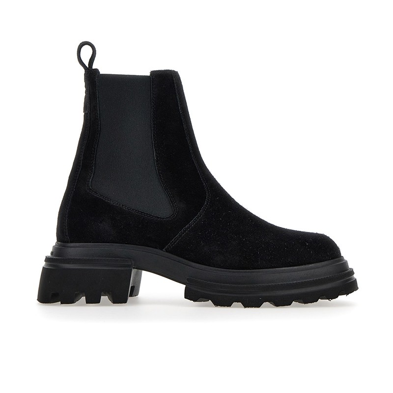hogan boots & bottines Boots H674 Détails : Élastique -Semelles: Go...