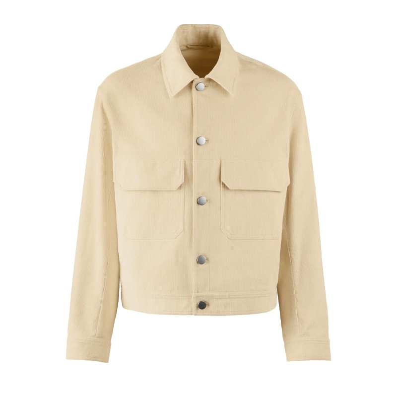 hogan manteaux & vestes Chemise Jacket Matières: Coton -Couleurs: Beig