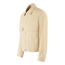 hogan manteaux & vestes Chemise Jacket Matières: Coton -Couleurs: Beig