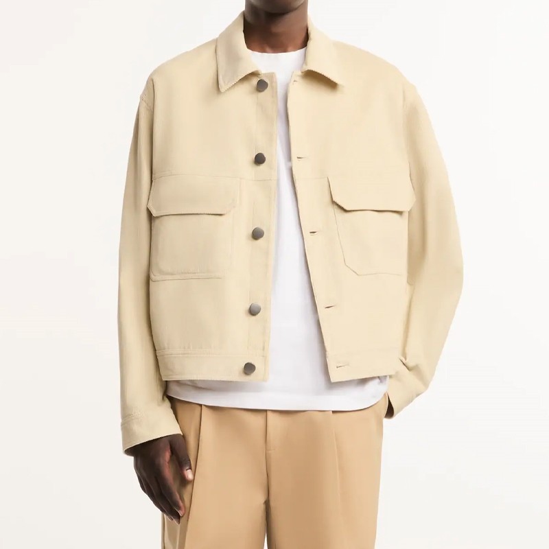 hogan manteaux & vestes Chemise Jacket Matières: Coton -Couleurs: Beig hogan manteaux & vestes Chemise Jacket Matières: Coton -Couleurs: Beig