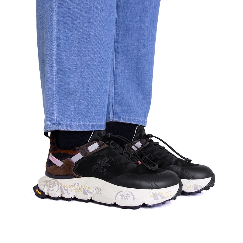 premiata sneakers Sneakers Cross Détails : Imprimé animal -Détails... premiata sneakers Sneakers Cross Détails : Imprimé animal -Détails...