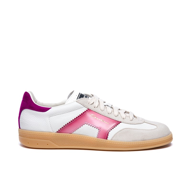 santoni sneakers Sneakers Iconic Semelles: Gomme -Matières: Cuir -M...