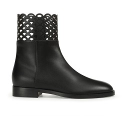 sergio rossi boots & bottines Boots Tige Cage Mermaid Semelles: Cui...