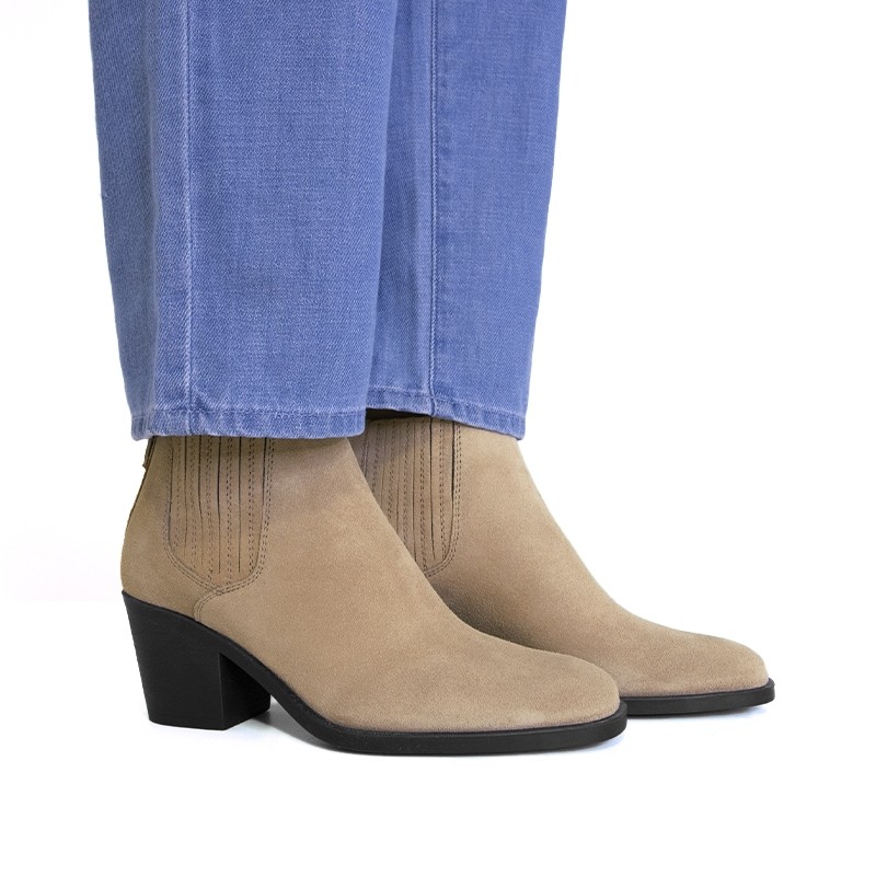 tod's boots & bottines Boots Texan Détails : Élastique -Semelles: G...