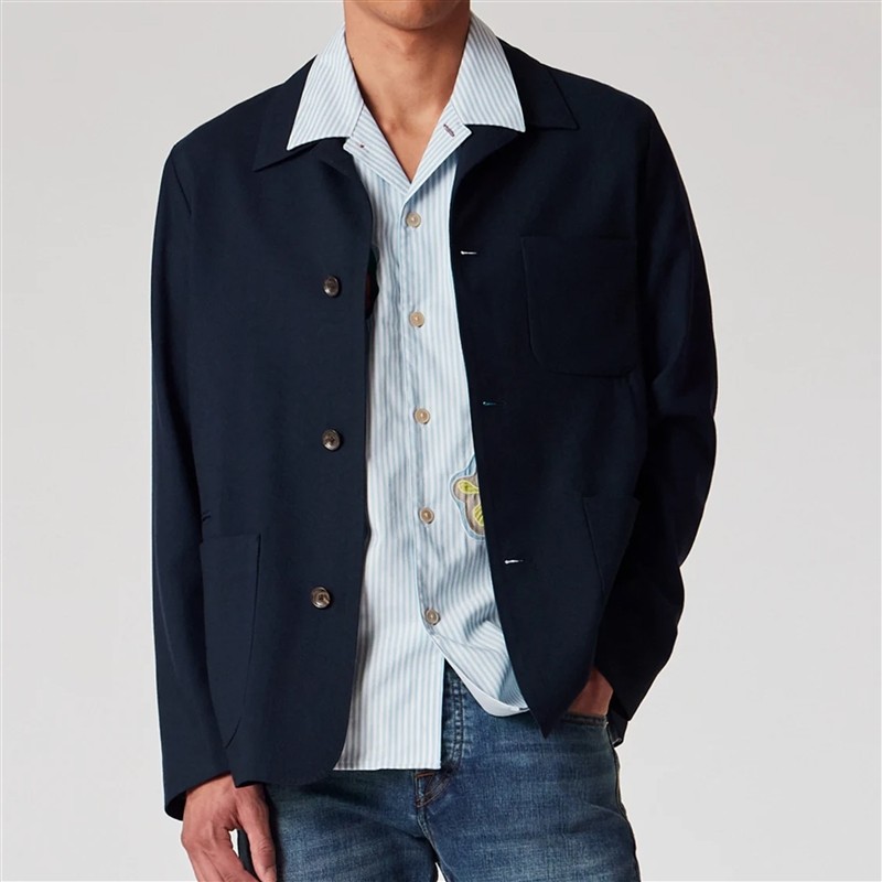 paul smith manteaux & vestes veste travail Matières: Laine -Couleur... paul smith manteaux & vestes veste travail Matières: Laine -Couleur...