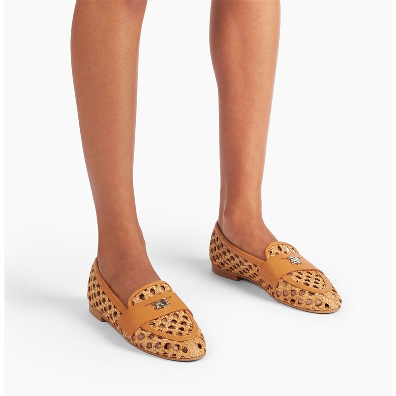 casadei mocassins et slip-on Mocassins Raphia 2 Détails : Bijoux -D...