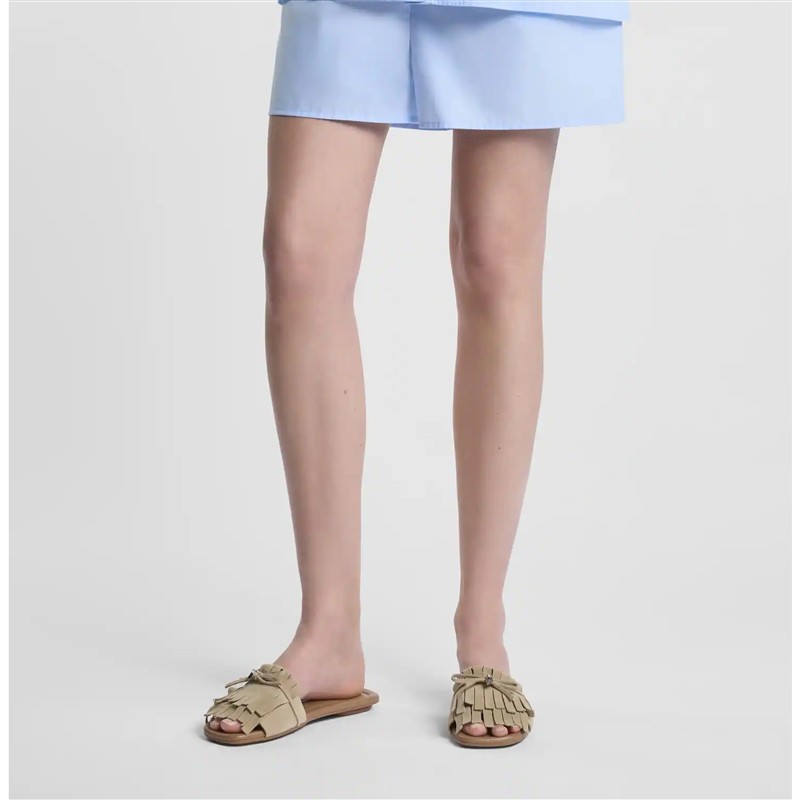 hogan sandales Mules H685 Détails : Bijoux -Détails : Franges -Déta...