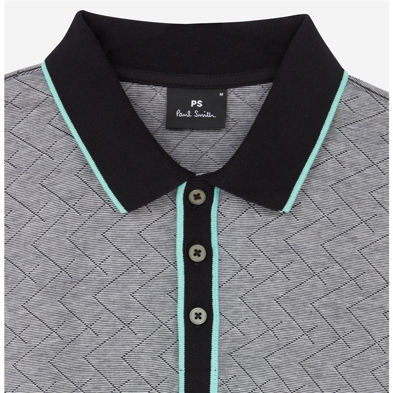 paul smith polos Polo 081z Matières: Coton -Couleurs: Noir -Couleur...
