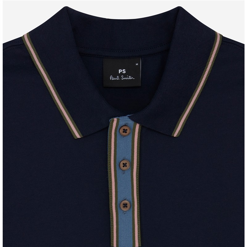 paul smith polos Polo 096Z Matières: Coton -Couleurs: Bleu -Couleur...