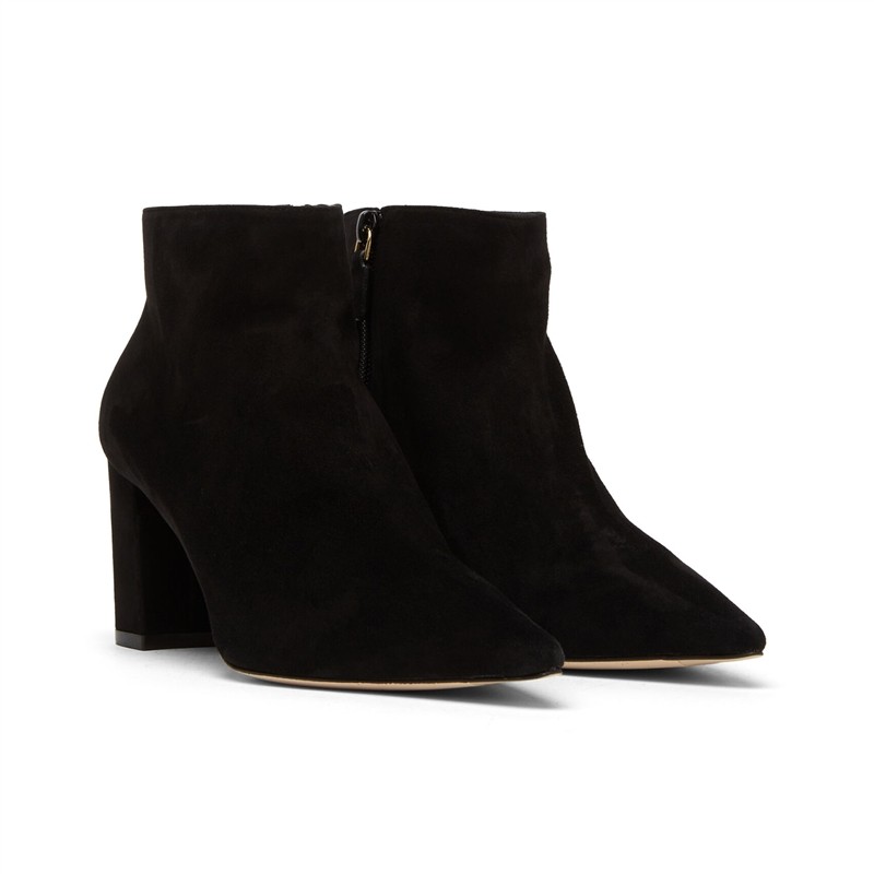 stuart weitzman boots & bottines Boots 75 Zip Bootie Semelles: Cuir...