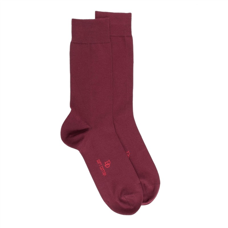 doré doré chaussettes Chaussettes Matières: Coton -Couleurs: Bordeau