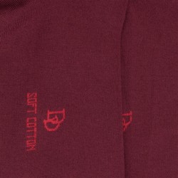 doré doré chaussettes Chaussettes Matières: Coton -Couleurs: Bordeau