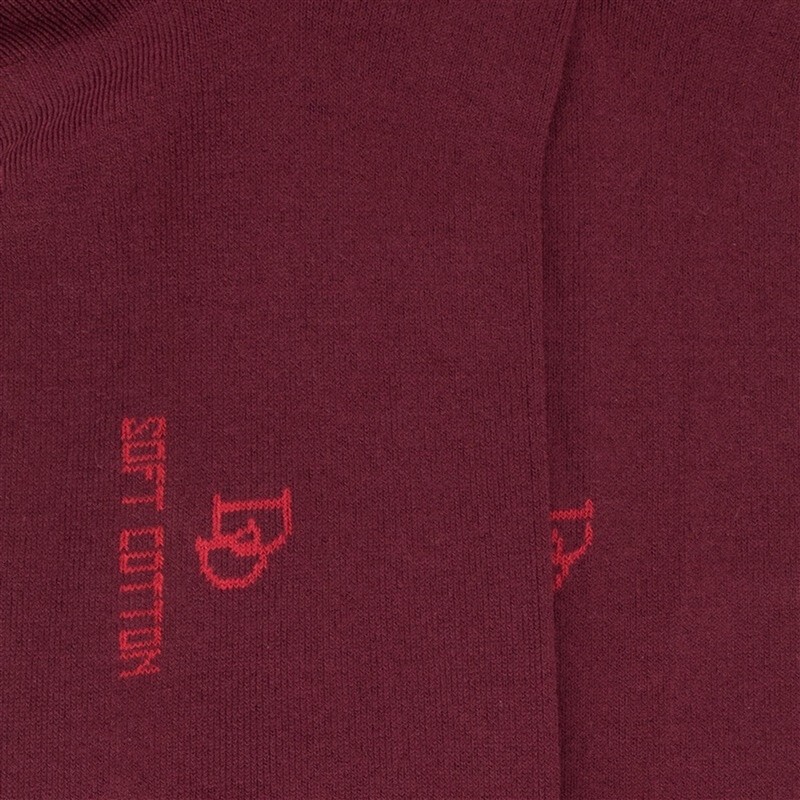 doré doré chaussettes Chaussettes Matières: Coton -Couleurs: Bordeau
