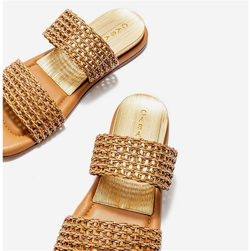casadei sandales Mules Isa Détails : Mules -Détails : Tressées -Sem...