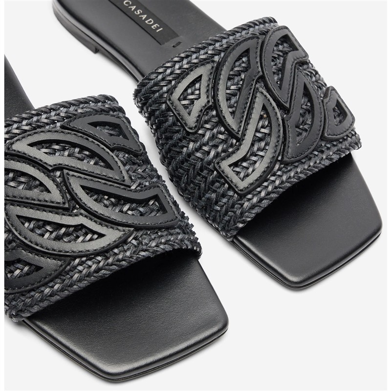 casadei sandales Mules Positano Détails : Mules -Détails : Tressées... casadei sandales Mules Positano Détails : Mules -Détails : Tressées...