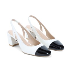 stuart weitzman escarpins Slingbacks Sleek Semelles: Gomme -Talons:...