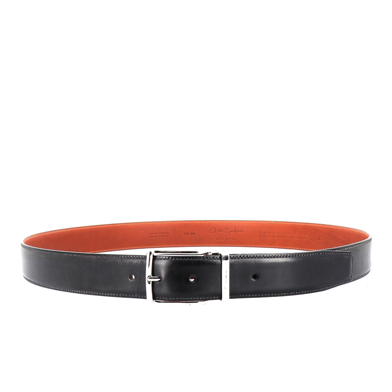 santoni ceintures Ceinture Réglable Matières: Cuir -Couleurs: Gri