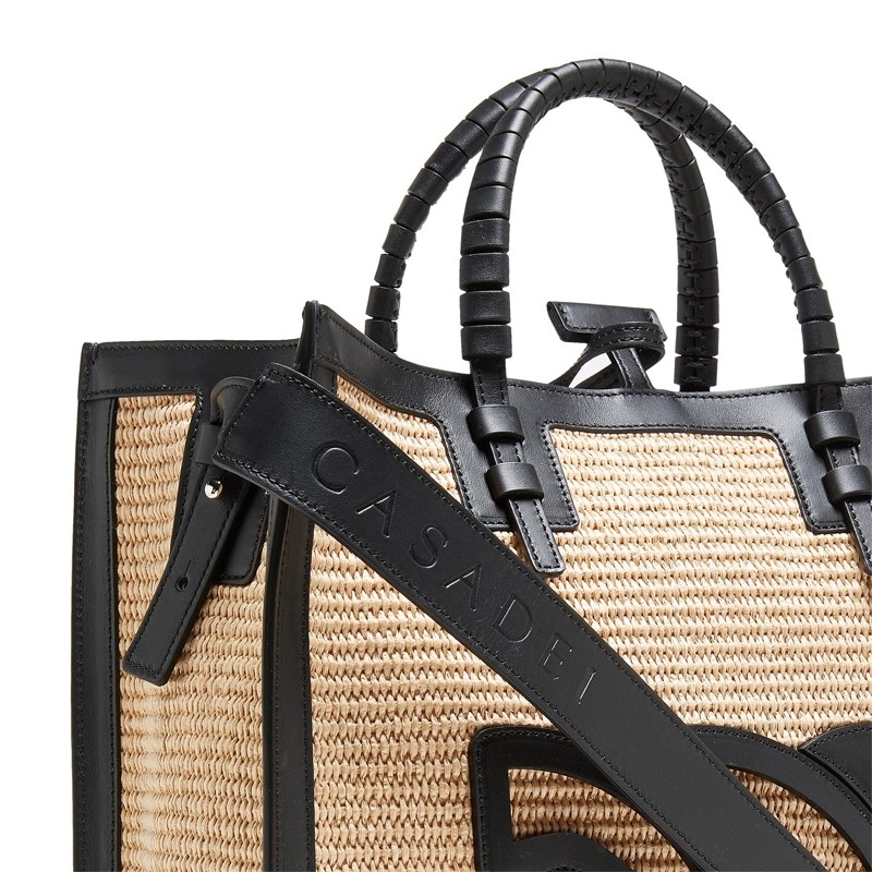 casadei sacs à main Sac Beauriva Matières: Cuir -Matières: Raphia -... casadei sacs à main Sac Beauriva Matières: Cuir -Matières: Raphia -...
