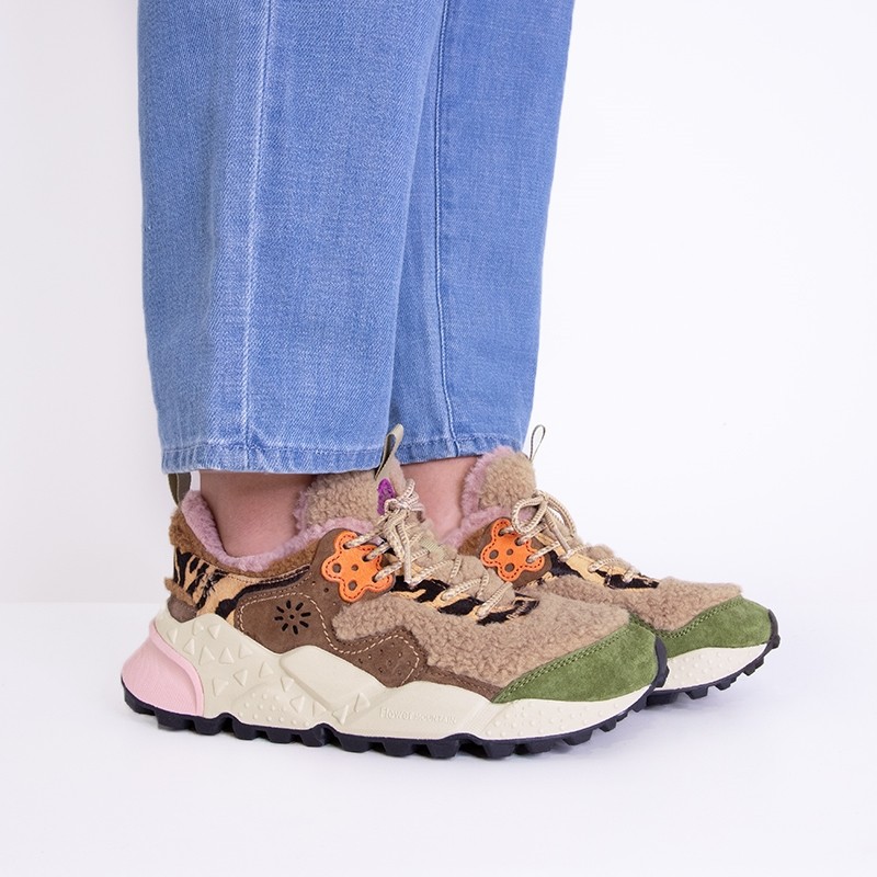 flower mountain sneakers Sneakers Koketsu Détails : Imprimé animal ...