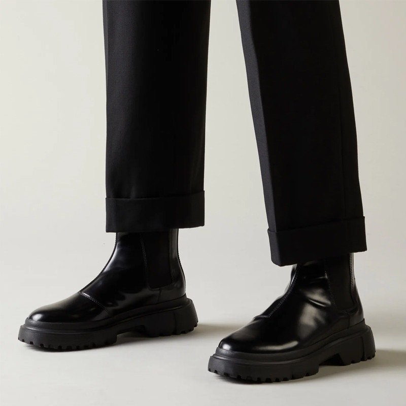 hogan boots et bottillons Boots H629 Détails : Élastique -Semelles:...